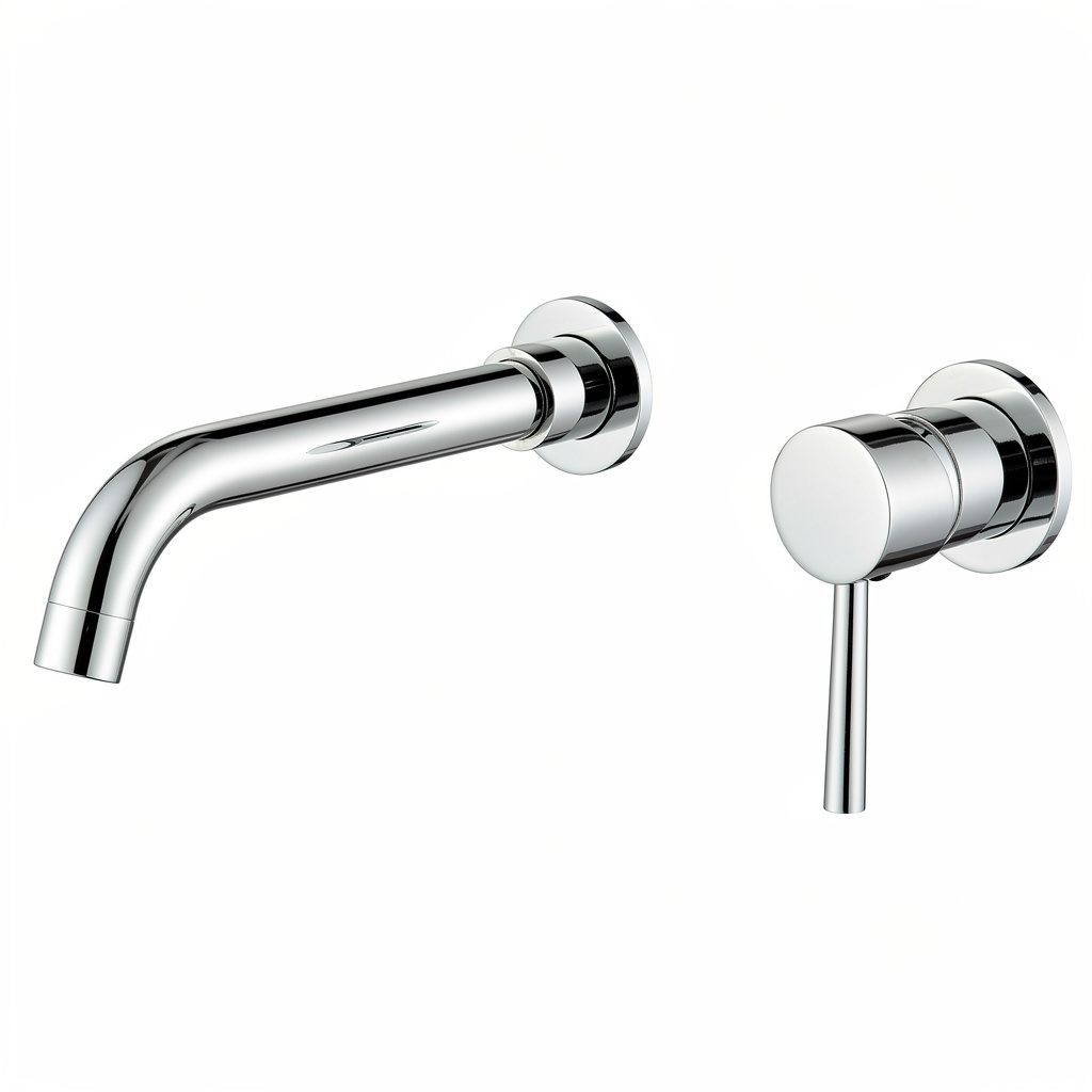 Torneira de Parede com Misturador para Banheiro Heritage