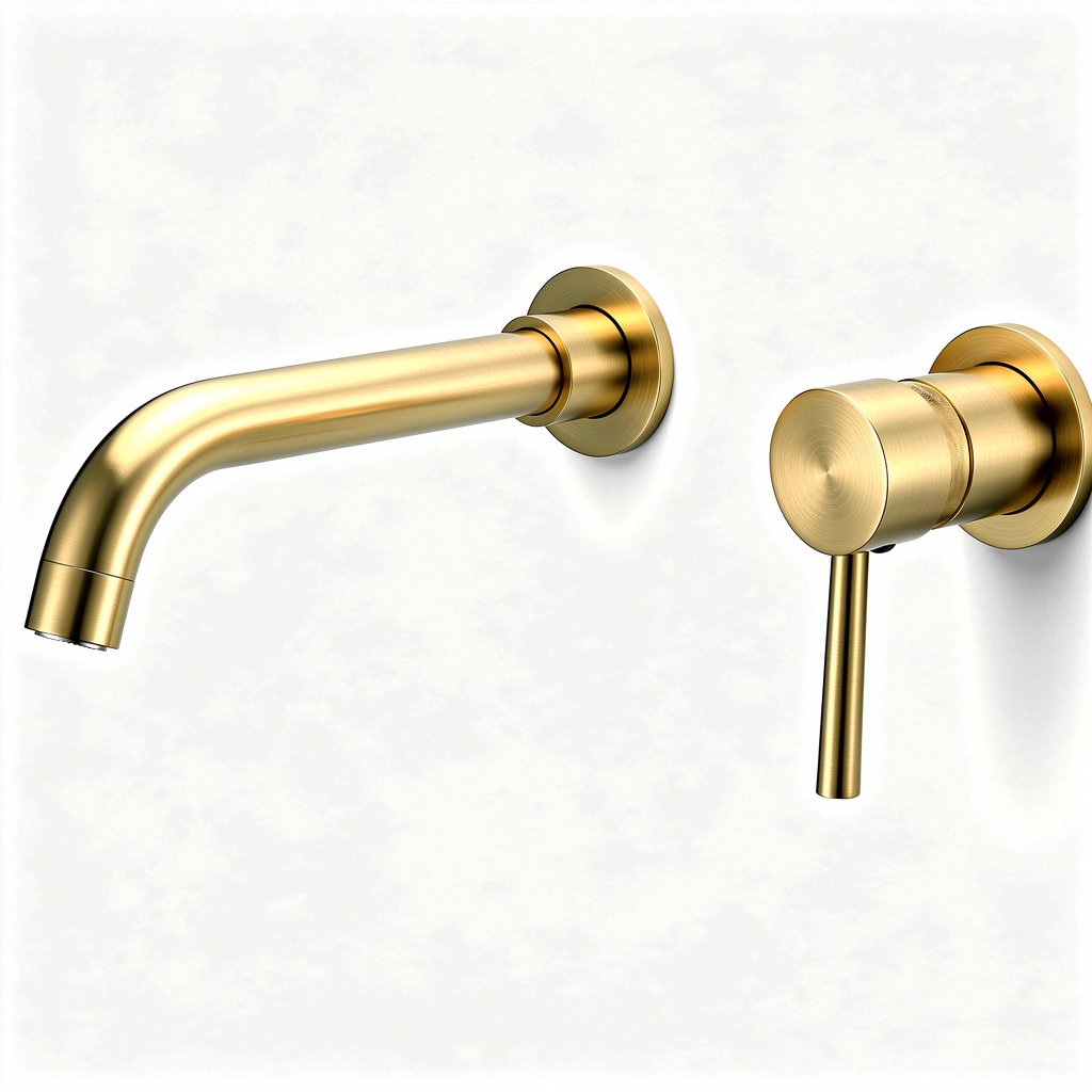 Torneira de Parede com Misturador para Banheiro Heritage