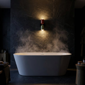 Arandela de Parede Interna Nórdica Bidirecional Alumínio Naval Miabeli