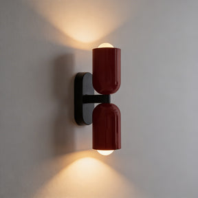 Arandela de Parede Interna Nórdica Bidirecional Alumínio Naval Miabeli