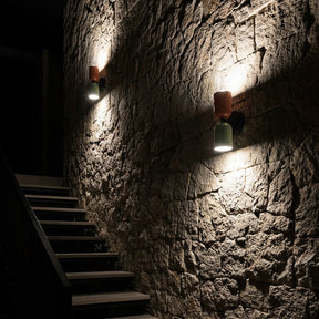 Arandela de Parede Interna Nórdica Bidirecional Alumínio Naval Miabeli