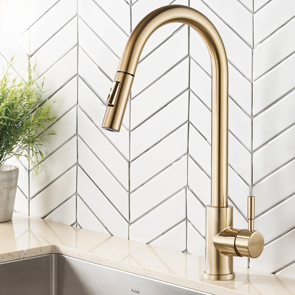 Torneira Bica Alta Misturador Monocomando Flexivel Valvula Ceramica para Cozinha Rivoli