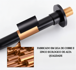Torneira de Parede com Misturador para Banheiro Heritage