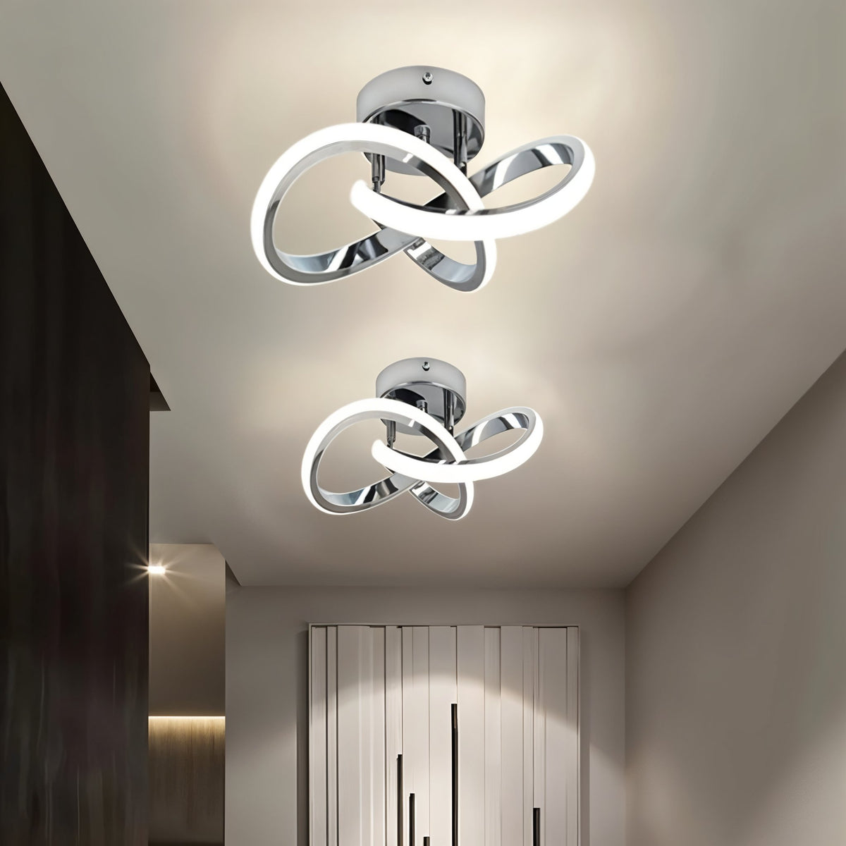 Lustre de Teto LED Moderno Minimalista