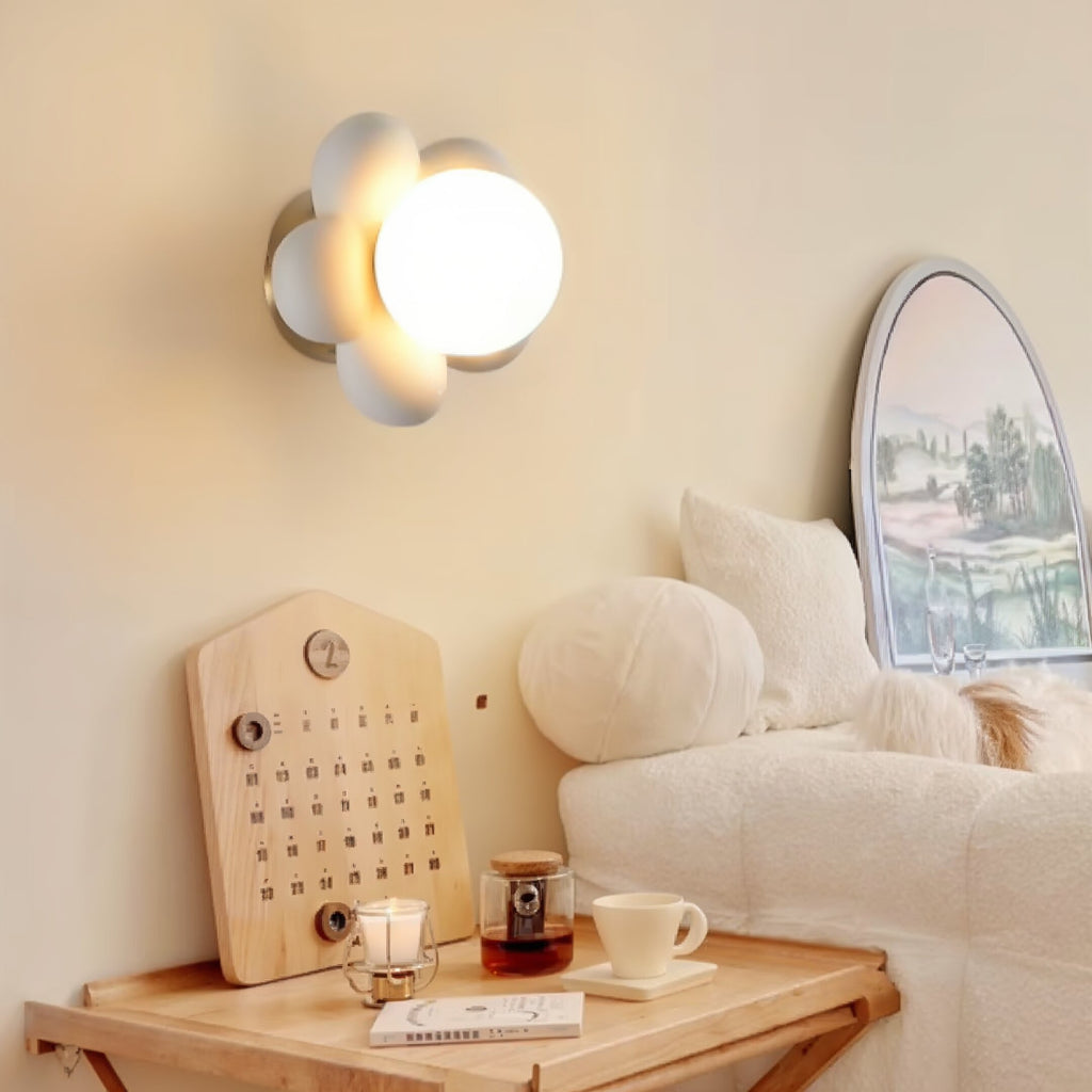 Arandela de Parede Flor LED 3 Cores