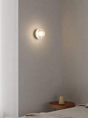 Arandela LED de Vidro Luxo Minimalista 18cm