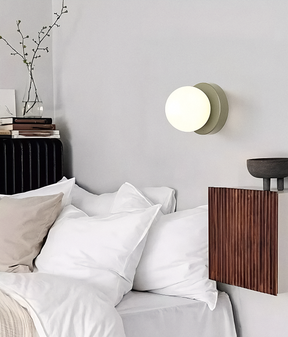 Arandela LED Minimalista Colorida Vidro