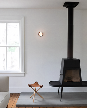 Arandela LED Minimalista Colorida Vidro