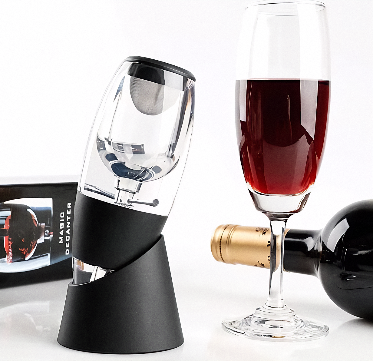 Aerador De Vinho Profissional Portátil Bar Em Casa Miabeli