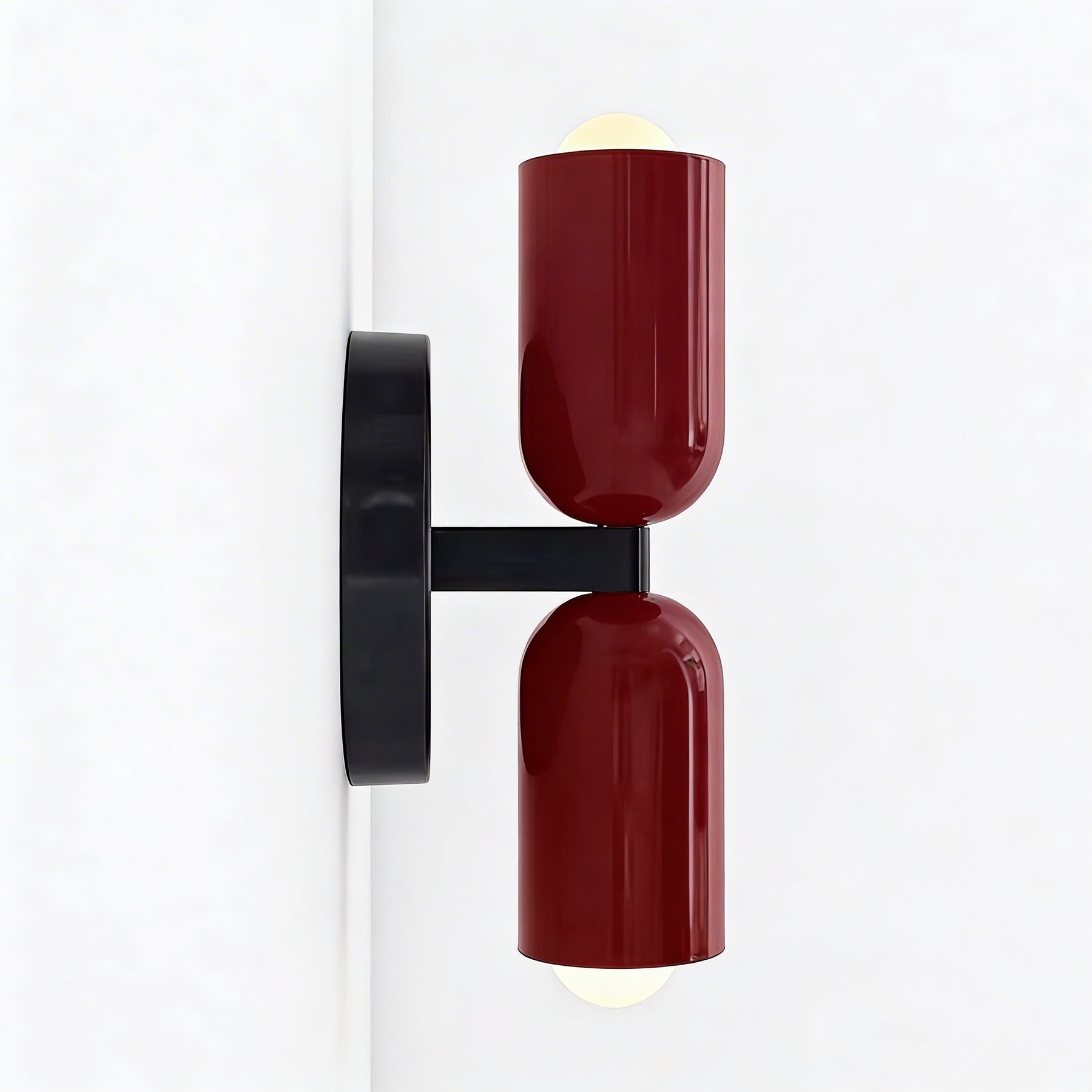 Arandela de Parede Interna Nórdica Bidirecional Alumínio Naval Miabeli