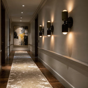 Arandela de Parede Interna Nórdica Bidirecional Alumínio Naval Miabeli