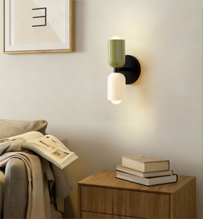 Arandela DuoTone – Design Moderno com Iluminação Bidirecional Sem Fio