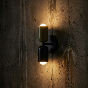 Arandela de Parede Interna Nórdica Bidirecional Alumínio Naval Miabeli