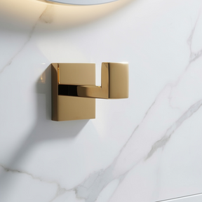 Kit Acessorios para Banheiro Dourado Inox 304 Ouro Polido 4 Pecas Imperial