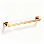 Kit Acessorios para Banheiro Dourado Inox 304 Ouro Polido 4 Pecas Imperial