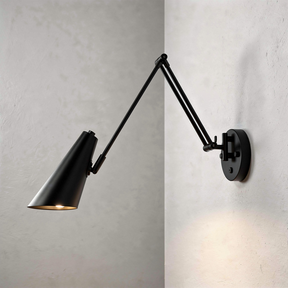 Arandela de Parede Articulada LED Metal com Braço Ajustável E27 Flexia