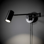 Arandela de Parede Articulada LED Metal com Braço Ajustável E27 Flexia