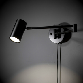 Arandela de Parede Articulada LED Metal com Braço Ajustável E27 Flexia