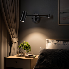 Arandela de Parede Articulada LED Metal com Braço Ajustável E27 Flexia