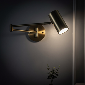 Arandela de Parede Articulada LED Metal com Braço Ajustável E27 Flexia