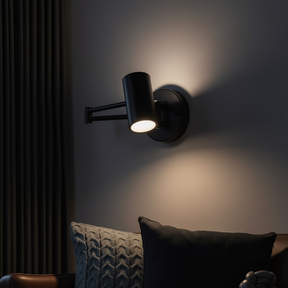 Arandela de Parede Articulada LED Metal com Braço Ajustável E27 Flexia