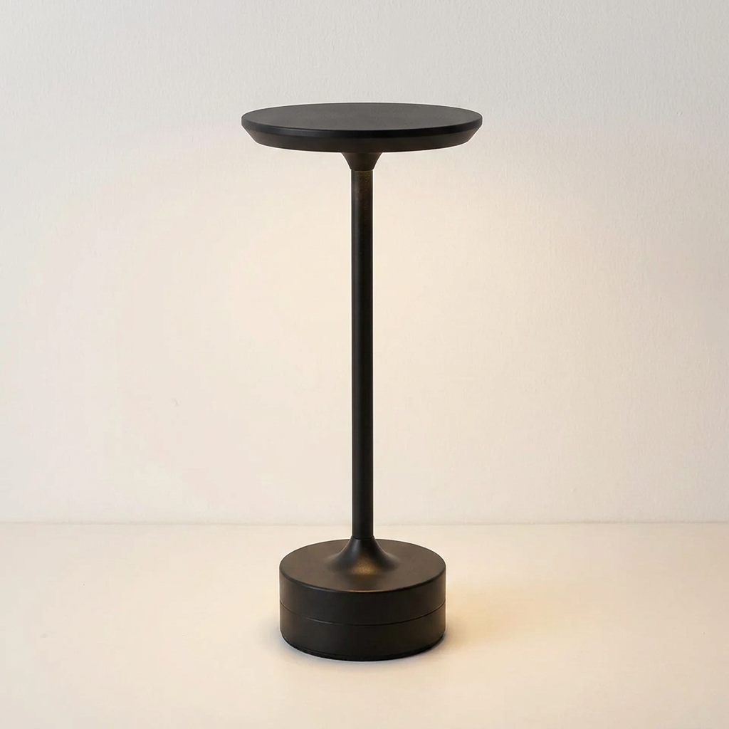 Cordless Table Lamp, Rechargeable LED Bedside Lamp with Touch Dimming, USB-C, Gold, Rose Gold, Silver or Black