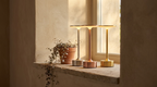 Cordless Table Lamp, Rechargeable LED Bedside Lamp with Touch Dimming, USB-C, Gold, Rose Gold, Silver or Black