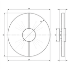 Arandela de Parede Redonda Alabastro Espanhol LED Branco Quente 20cm Lua Nova