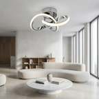 Lustre de Teto LED Trevo Minimalista