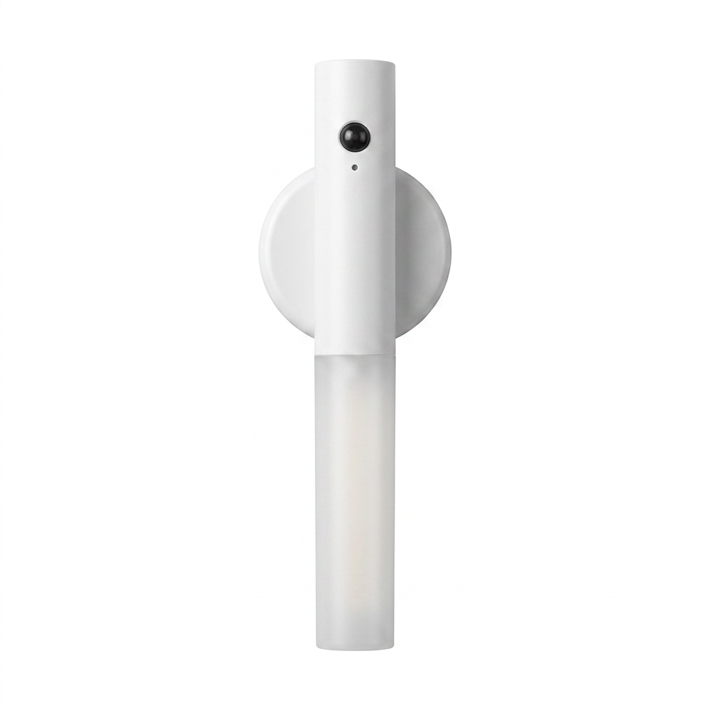 Luminaria de Parede com Sensor de Movimento Sem Fio Recarregavel USB LED Quente