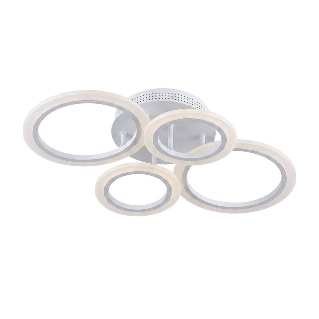 Lustre de Teto LED Anel Dimerizavel Controle APP e Remoto Arcus