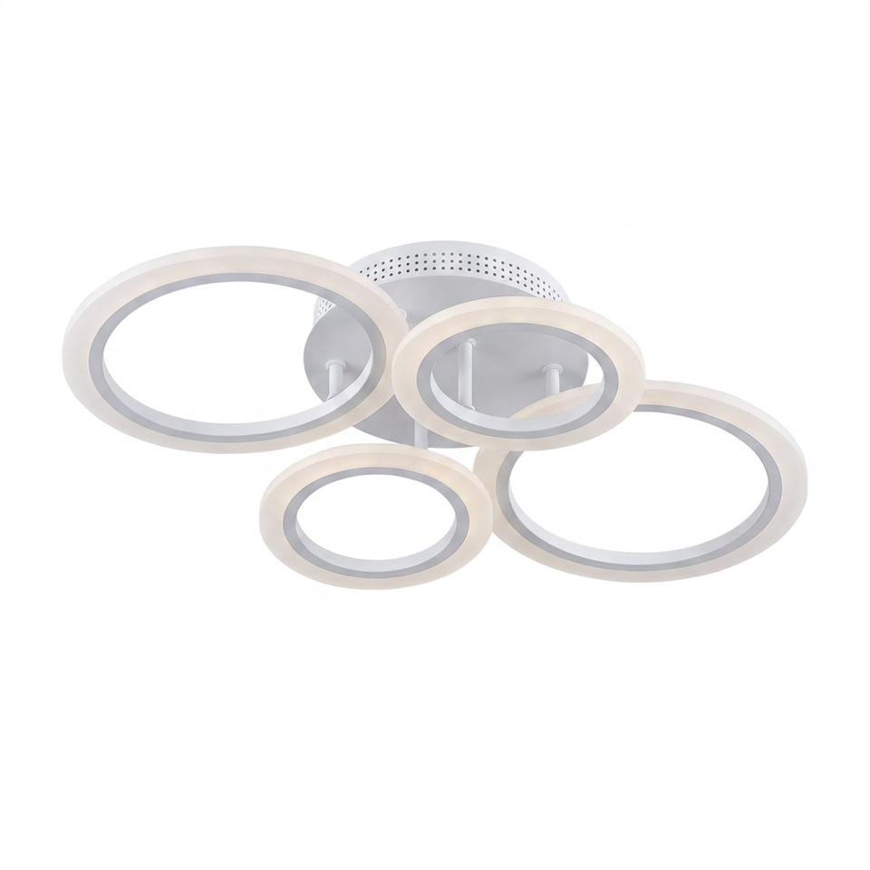 Lustre de Teto LED Anel Dimerizavel Controle APP e Remoto Arcus