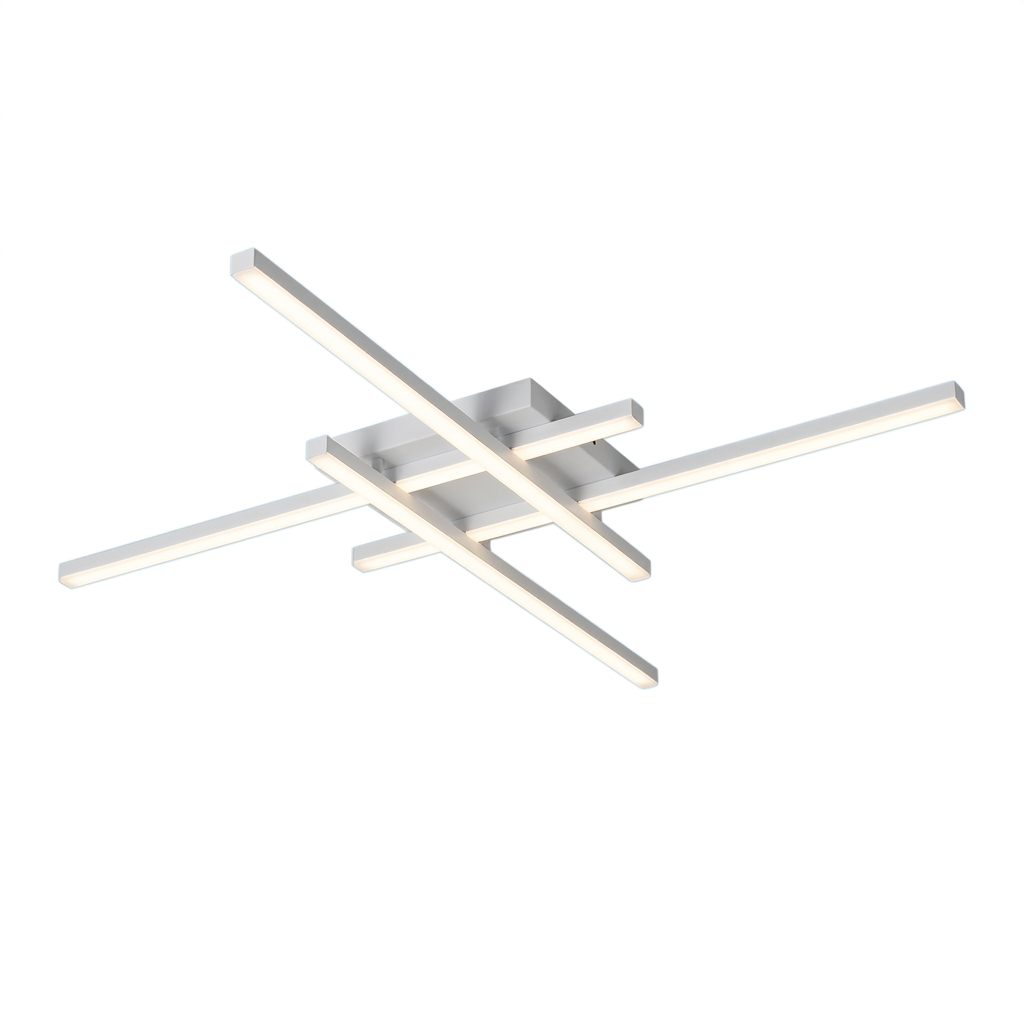 Plafon LED Barra Linear Sobrepor Aluminio Luz Quente Fria 30 40 50cm Linie