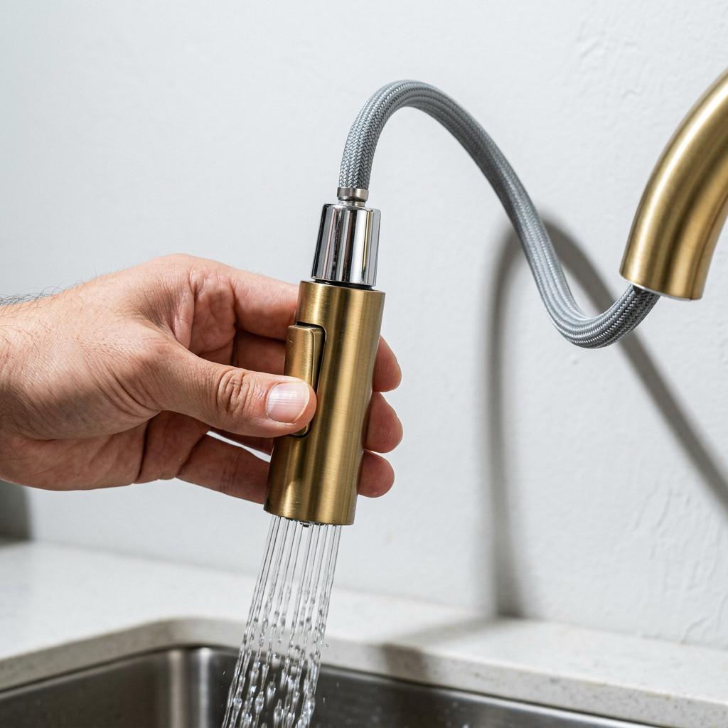 Torneira Bica Alta Misturador Monocomando Flexivel Valvula Ceramica para Cozinha Rivoli