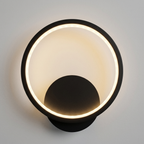 Arandela de Parede LED Circular Interna Bivolt com Difusor Slim para Sala e Quarto Orbe