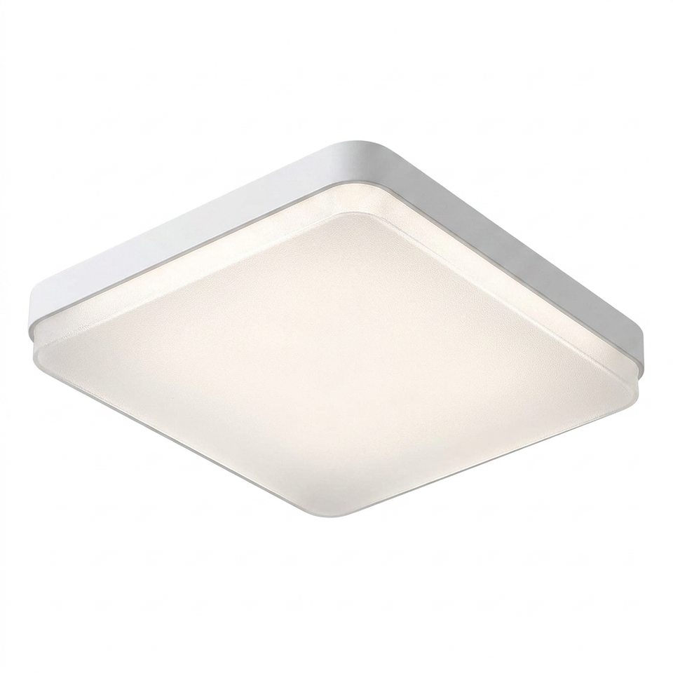 Plafon de Teto Lucen LED Quadrado Minimalista