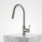 Torneira Bica Alta Misturador Monocomando Flexivel Valvula Ceramica para Cozinha Rivoli