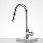 Torneira Bica Alta Misturador Monocomando Flexivel Valvula Ceramica para Cozinha Rivoli