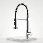 Torneira para Cozinha Misturador Monocomando Bica Movel Latao com Arejador Aqua Miabeli