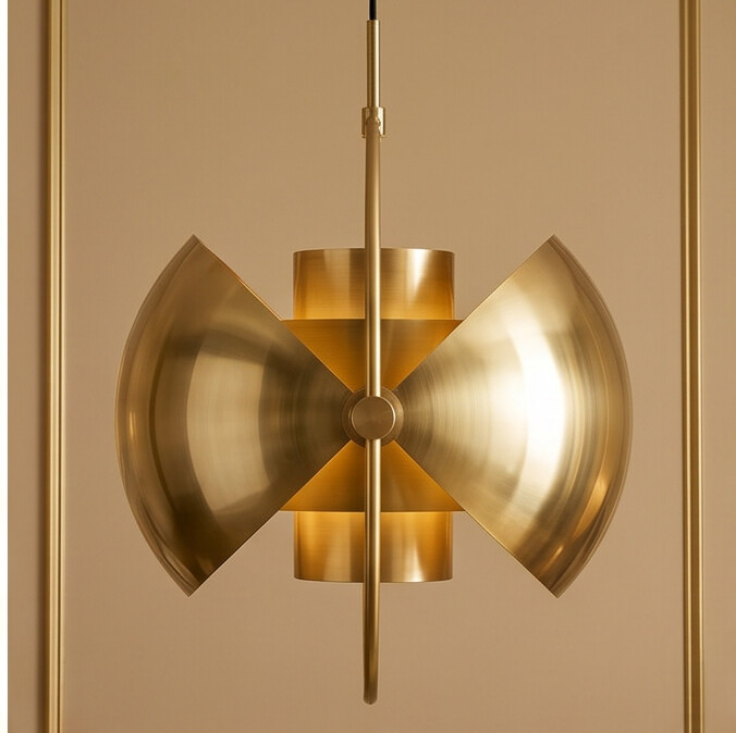 Pendente Art Deco Ajustável 4 Formas