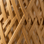 Pendente Bambu Ampulheta Artesanal 40cm