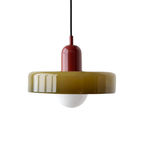 Pendente Bauhaus Vidro Soprado Retrô