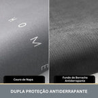 Tapete de Banheiro Antiderrapante Super Absorvente em Microfibra Nuvem